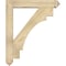 Ekena Millwork Merced Arts and Crafts Rough Sawn Bracket w/ Offset Brace, Douglas Fir, 6"W x 30"D x 36"H BKT0604X30X36MRC03RDF - alternate 2